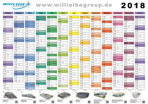 Kalender Willi Elbe 2017